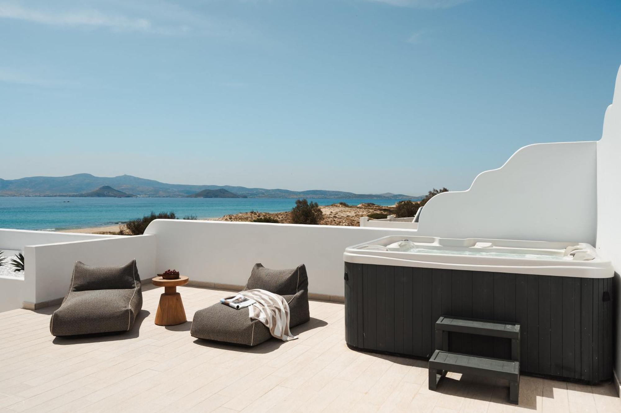 Almiriki Naxos Beachside Living Pláka Esterno foto