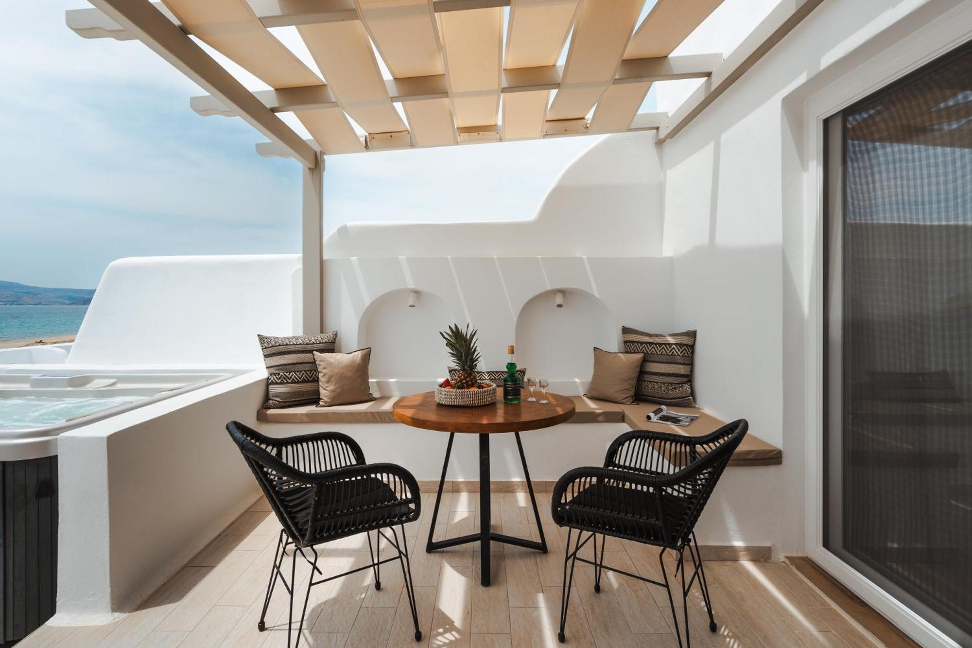 Almiriki Naxos Beachside Living Pláka Esterno foto